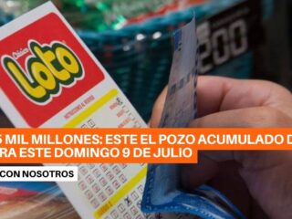 Loto tiene Acumulado Pozo más de 5 Mil Millones para este domingo 9 de Julio