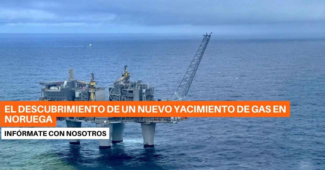 El precio del gas en Europa se desploma un 10% tras el descubrimiento de un nuevo yacimiento en Noruega