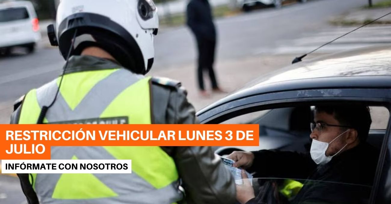 Todo Sobre la Restricción Vehicular del Lunes 3 de Julio en Santiago: Reglas y Multas