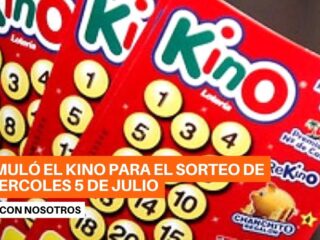 Los resultados del último sorteo de KINO y el acumulado para el próximo