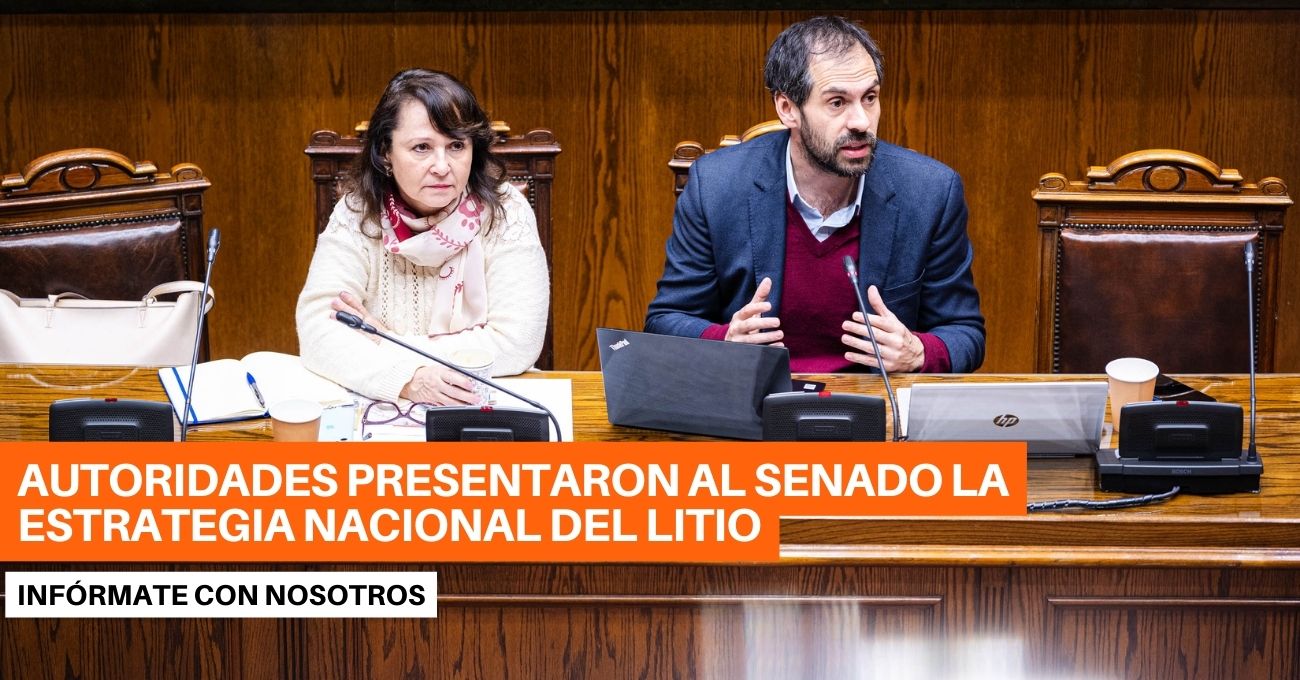 Autoridades de Economía y Minería presentan al Senado la Estrategia Nacional de Litio