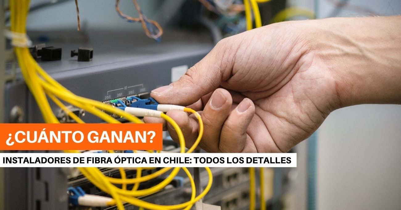 ¿Cuánto ganan los instaladores de fibra óptica?