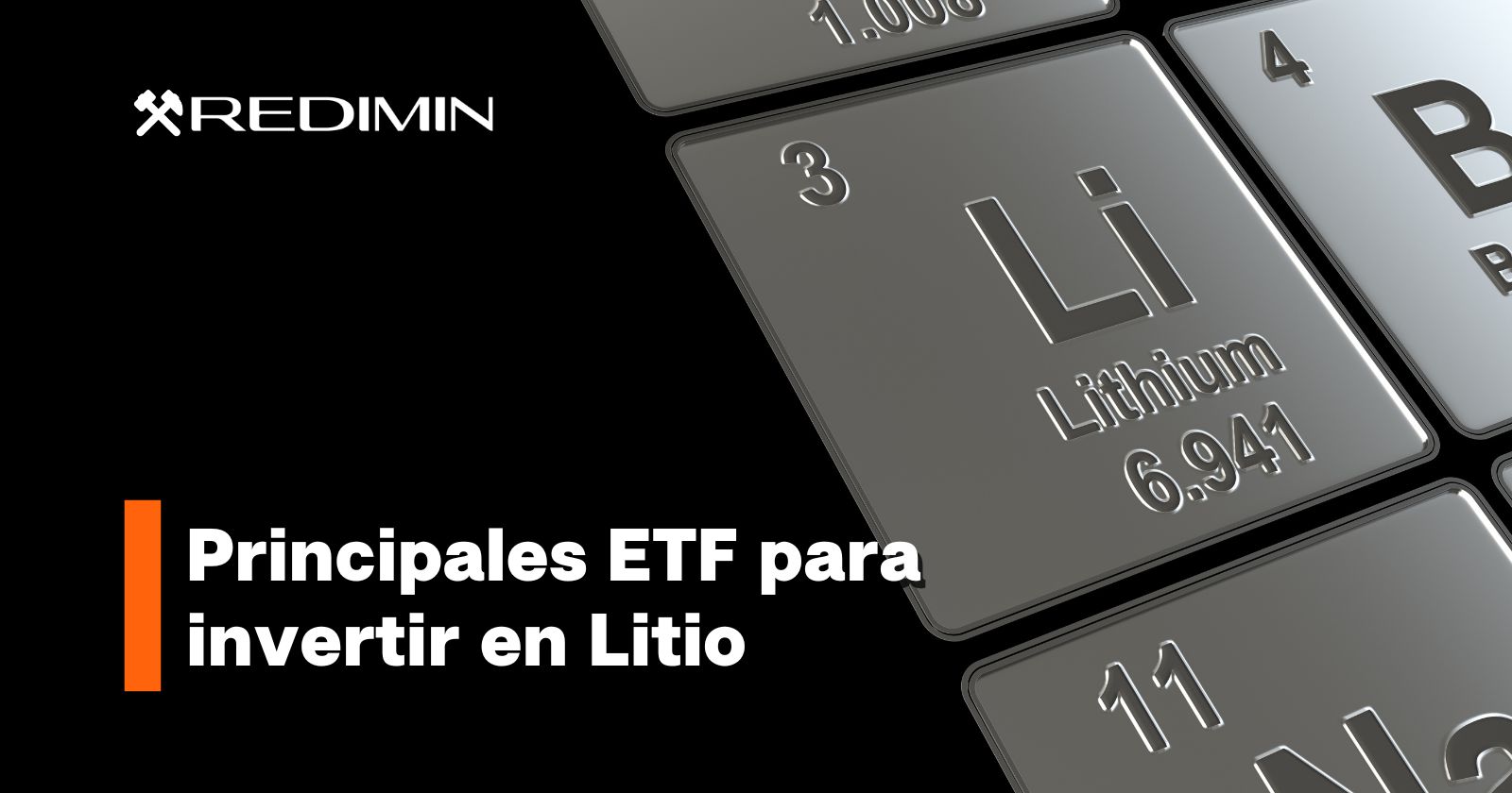 Invierte en el Litio con estos ETFs