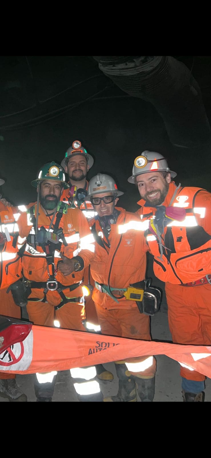 Trabajo en equipo permitió impecable rescate de trabajador durante evento sísmico en El Teniente