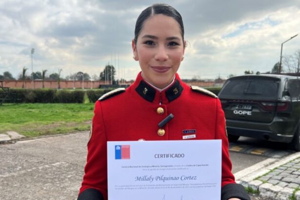 Voluntaria de Bomberos participó en el primer curso para instituciones públicas realizado por el Centro de Capacitación