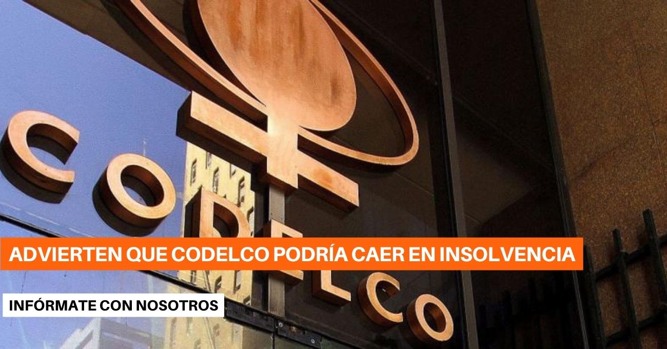 Cesco advierte que alza de deuda de Codelco puede llevar a la empresa estatal a la insolvencia