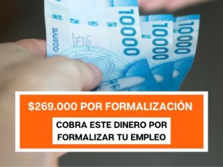 Revisa Bono $269.000 mil de manera automática por Formalización de Empleo