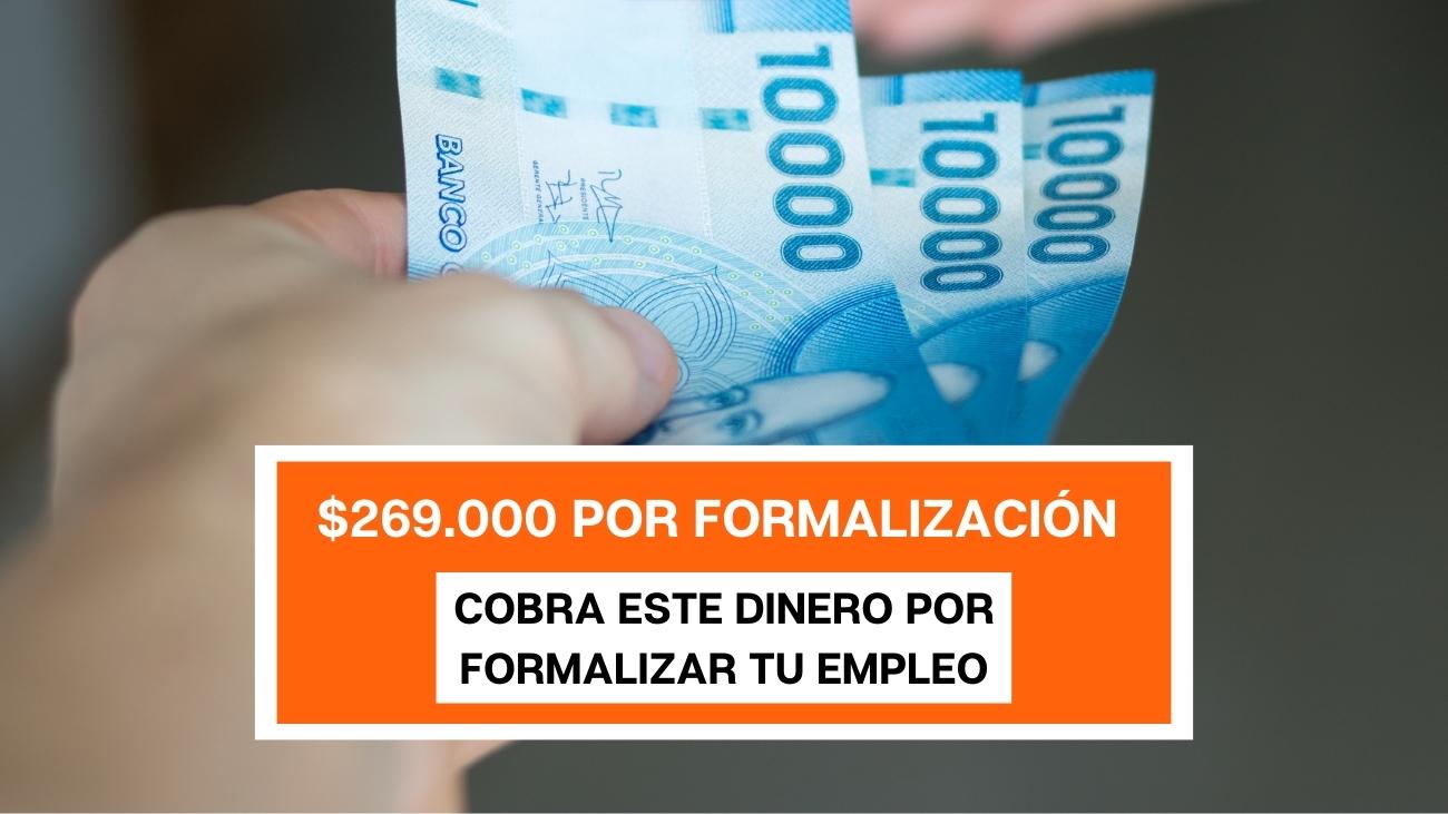 Revisa Bono $269.000 mil de manera automática por Formalización de Empleo