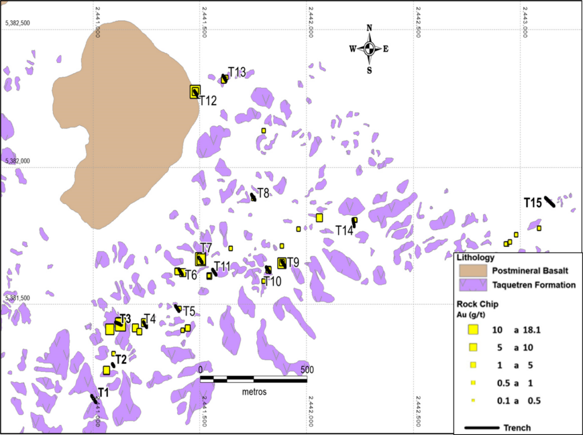 Actualización del Proyecto Norseman Silver, Taquetren, Río Negro, Argentina