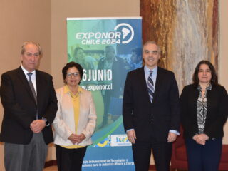 Ministra de Minería, Embajador de Brasil y AIA lanzan EXPONOR 2024