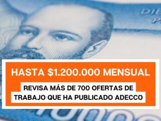 Más de 700 vacantes de trabajo: Empresa Adecco busca trabajadores