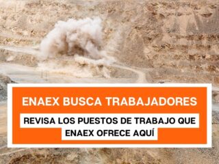 ENAEX ofrece trabajo para sus operaciones en la Industria Minera