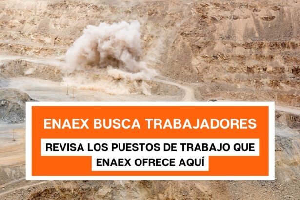 ENAEX ofrece trabajo para sus operaciones en la Industria Minera