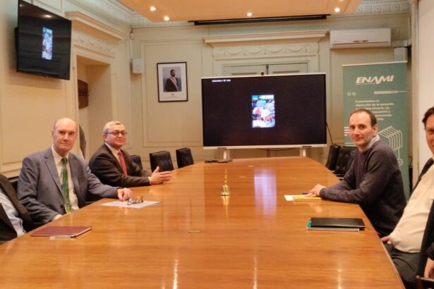 Cámara Minera de Chile se reunió con nuevo Vicepresidente Ejecutivo de Enami