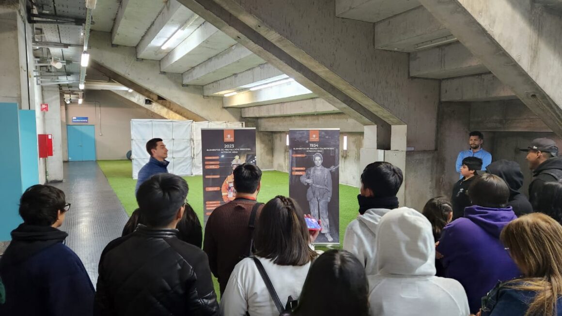 Niños, niñas y adolescentes del servicio Mejor Niñez O’Higgins vivieron la Experiencia Estadio