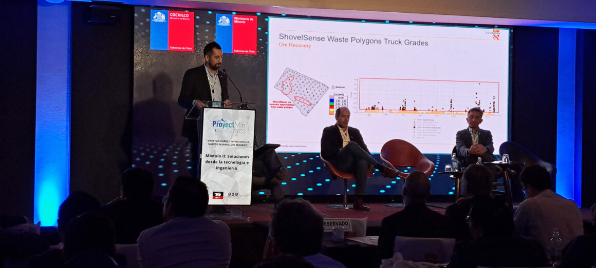 MineSense Technologies presentó en ProyectMin 2023 virtudes del revolucionario sistema digital “Mine to Mill” MineSense Technologies presentó en ProyectMin 2023 virtudes del revolucionario sistema digital “Mine to Mill”