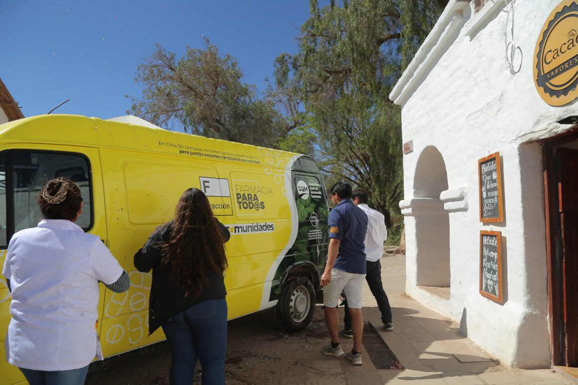 Un vehículo 100% eléctrico llamado Fraccionín entregará medicamentos a las comunidades del Salar de Atacama