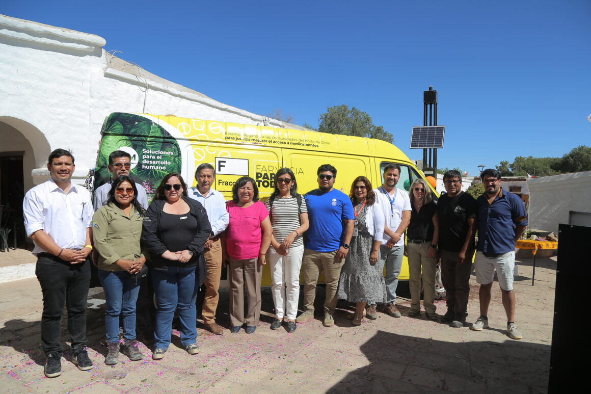 Un vehículo 100% eléctrico llamado Fraccionín entregará medicamentos a las comunidades del Salar de Atacama