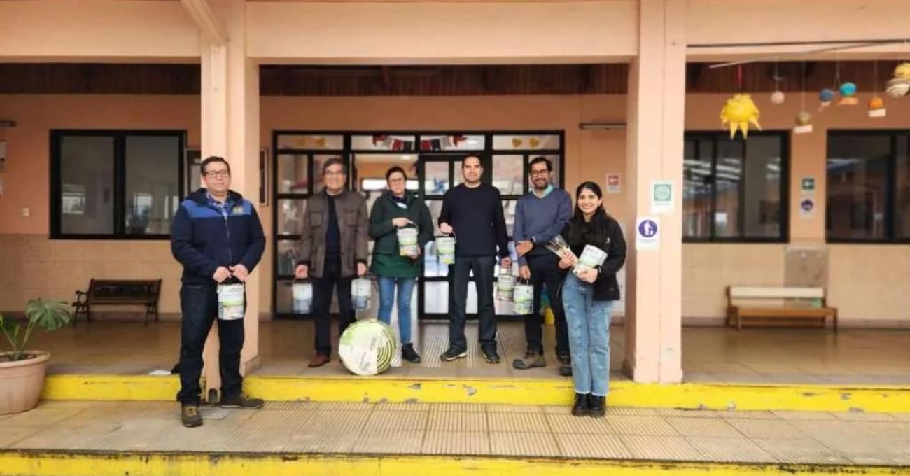 Programa de voluntariado de El Teniente va en apoyo de niños y niñas de jardín infantil en población Dintrans