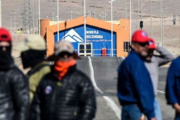 Huelga en Escondida: BHP solicitó mediación para negociación con trabajadores