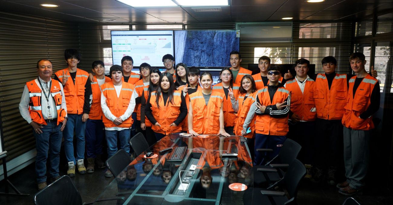 Codelco Andina abre sus puertas a las futuras generaciones de la industria minera