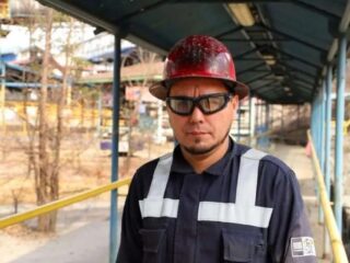 “Es emocionante este trabajo y ver el producto final del proceso del cobre”