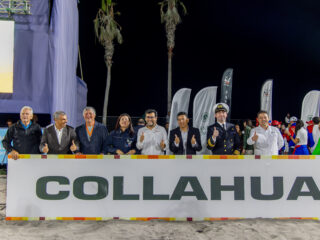 Arena Cavancha se iluminó con alegre jornada inaugural del Campeonato Panamericano de Tenis Playa 