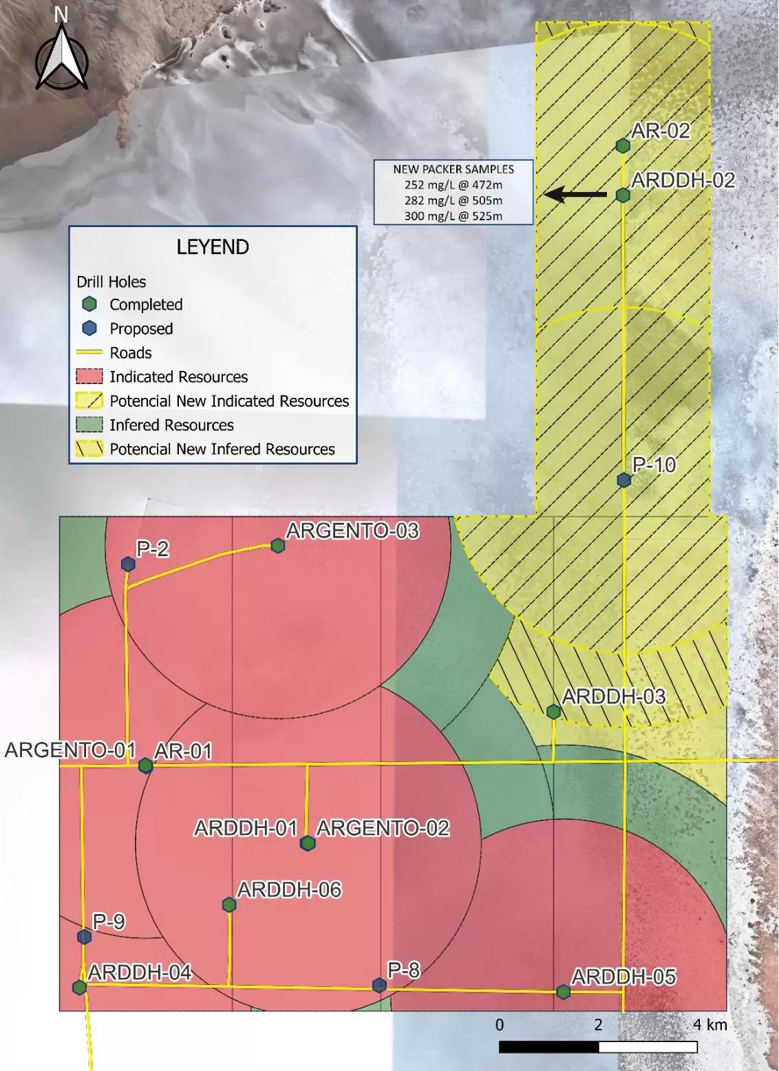 Lithium Chile anuncia 300 mg/l de litio en nuevo pozo exploratorio Arizaro, inicio de estudio de prefactibilidad y actualización operativa