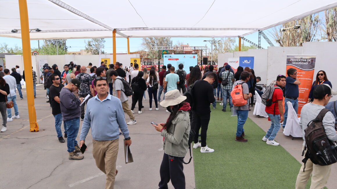 Más de 1.300 personas de Calama y la región participaron en Feria Laboral de Codelco