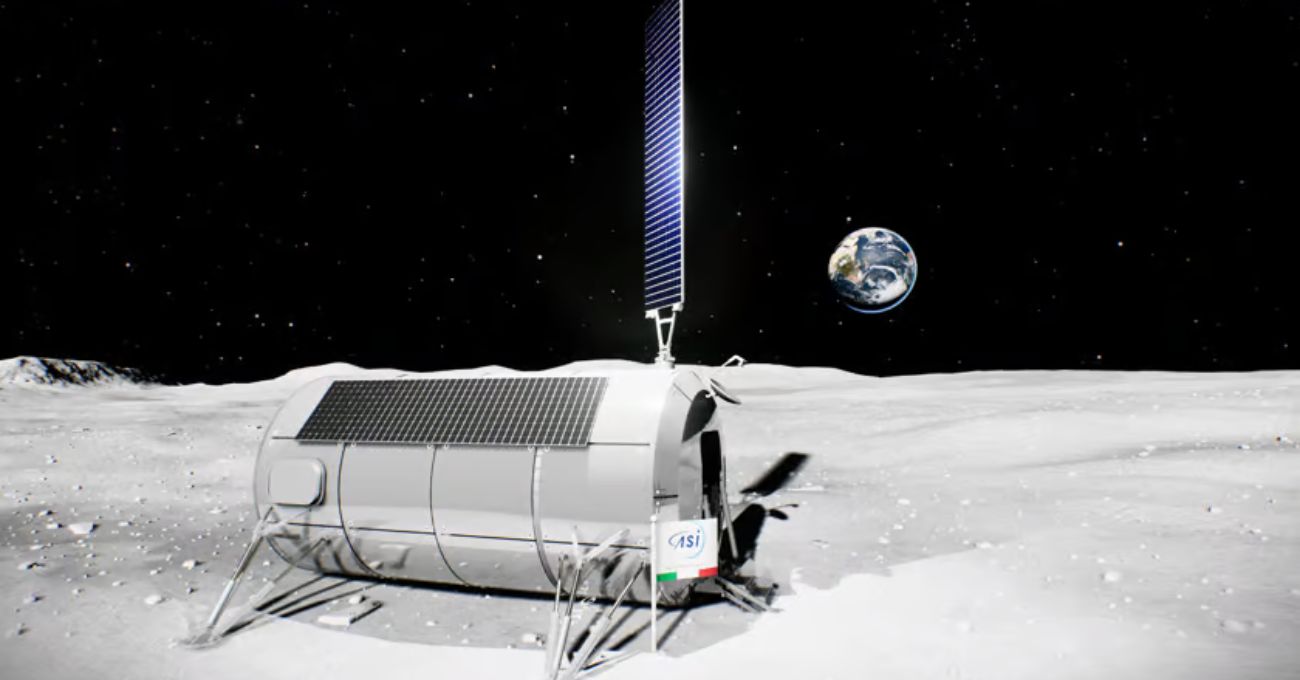 Francia e Italia se Unen para Construir Hábitat Lunar