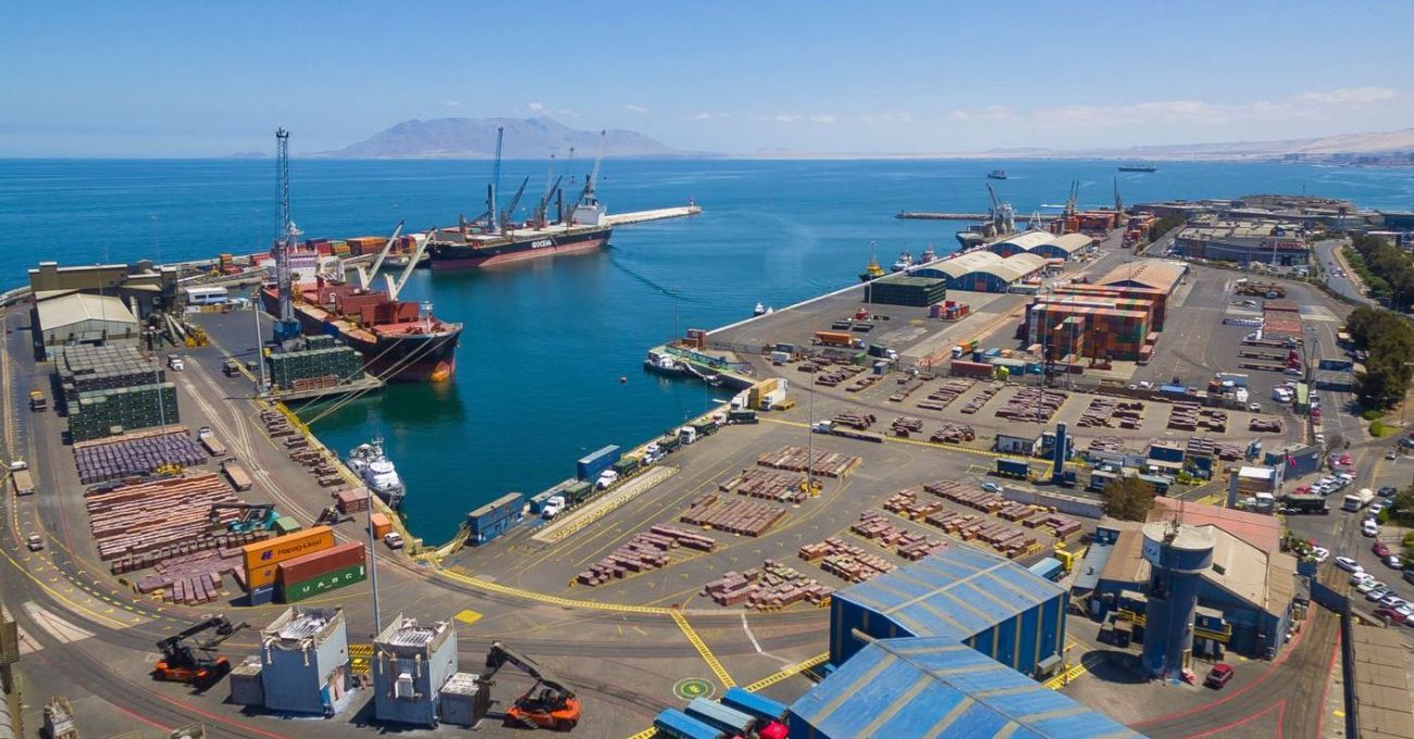 Antofagasta, líder en exportación portuaria minera