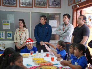 Encuentro navideño llevó alegría a estudiantes de la Escuela de Chiu Chiu gracias a iniciativa del equipo de Chancado de Chuquicamata