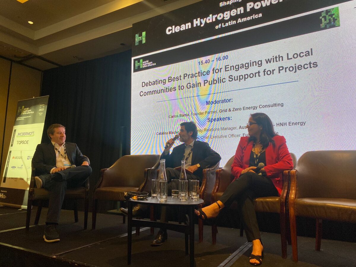 Fundación Chile participa en segunda Conferencia Anual World Hydrogen Latin America 2023 Fundación Chile participa en segunda Conferencia Anual World Hydrogen Latin America 2023