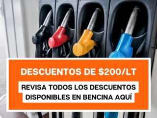 Rebajas de hasta $200 por litro: Estos son los descuentos en bencinas durante diciembre