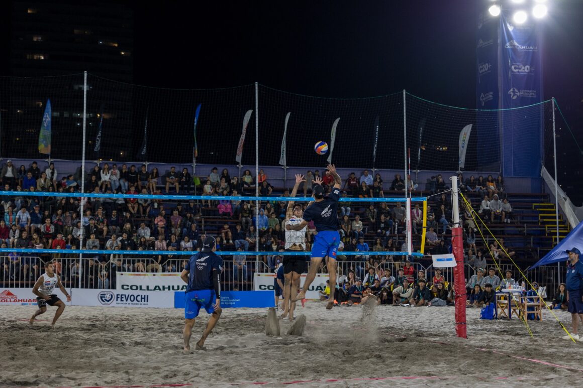 Primos Grimalt dieron el remache final a “Copa Collahuasi” con triunfo sobre Paraguay en Arena Cavancha de Iquique