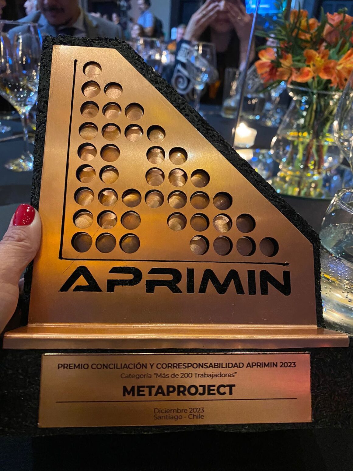 Metaproject recibe premio “Conciliación y Corresponsabilidad 2023” de APRIMIN