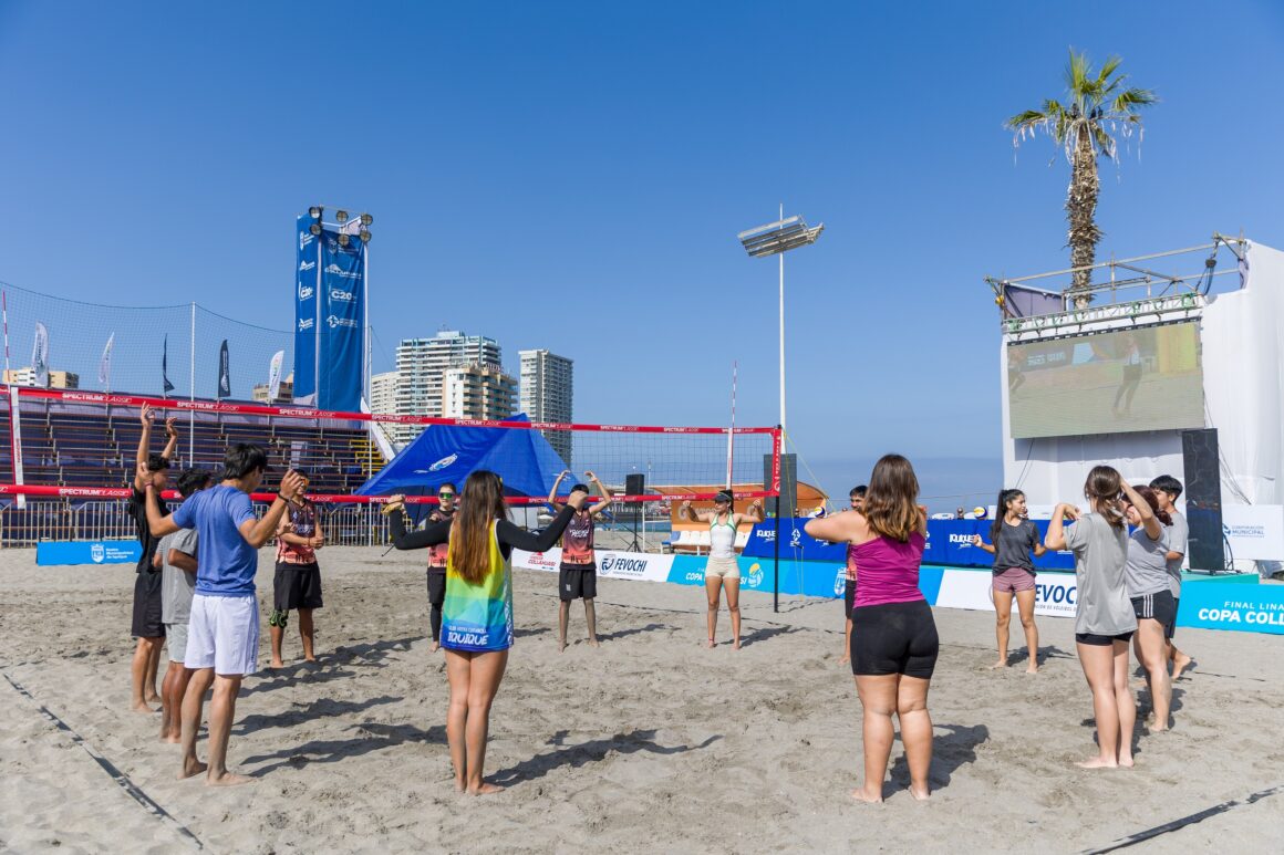 Voleibol playa se toma el Estadio Arena Cavancha y recibirá a los primos Grimalt por primera vez en Iquique