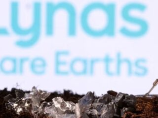 Los ingresos de Lynas Rare Earths caen en el segundo trimestre por la ralentización de la construcción en China
