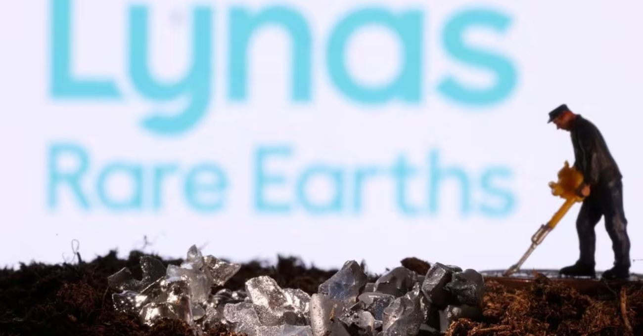 Los ingresos de Lynas Rare Earths caen en el segundo trimestre por la ralentización de la construcción en China