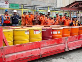 Reutilización de tambores permitirá ahorro anual de 600 Millones de pesos en El Teniente.