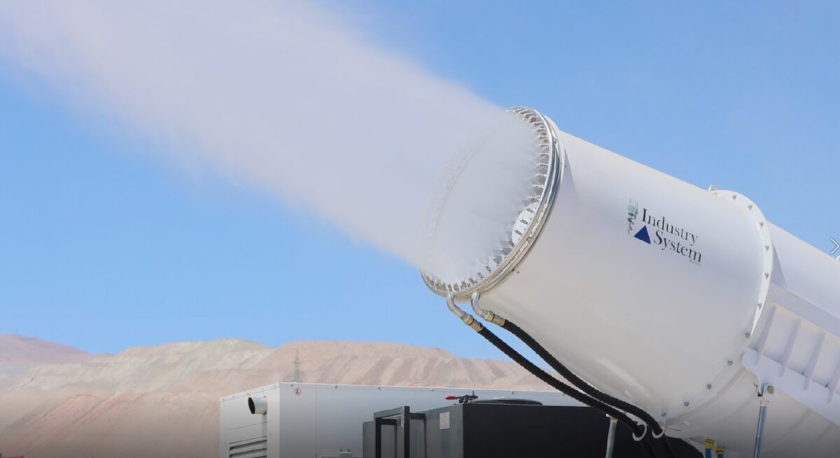 Ministro Hales incorpora modernos nebulizadores para fortalecer el control de emisiones