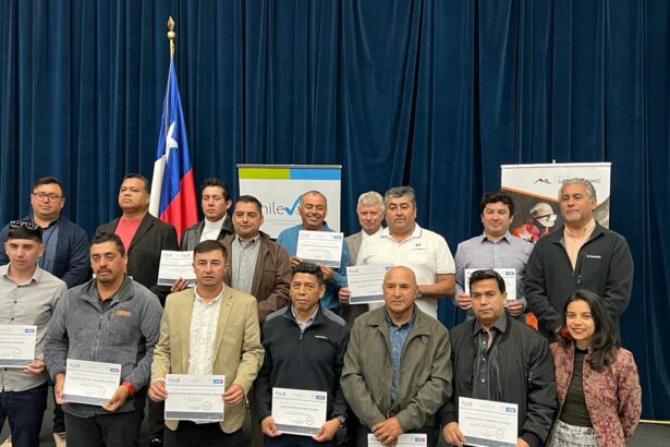 Minera San Gerónimo cerró 2023 como la empresa con más trabajadores(as) certificados en la Región de Coquimbo