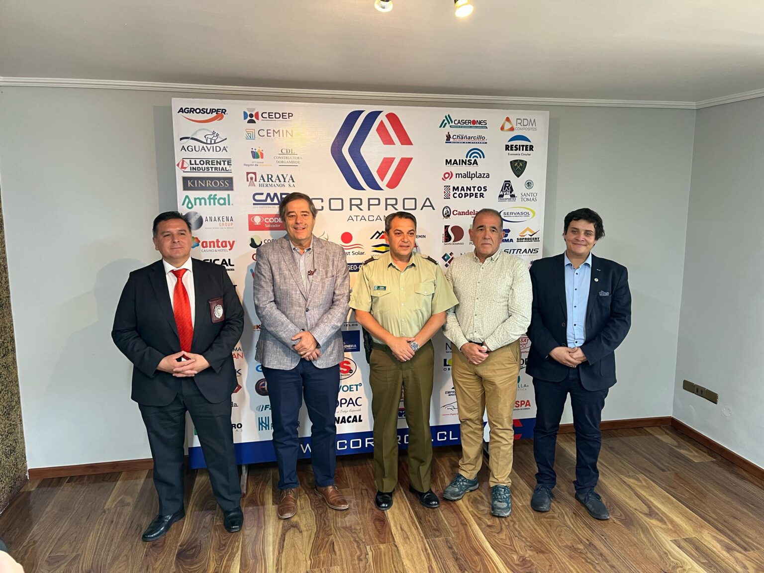 CORPROA realiza “Reunión por la Seguridad de Atacama” junto a autoridades regionales y policías