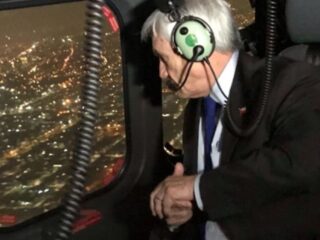 Reportan caída de helicóptero en el que viajaba expresidente Piñera
