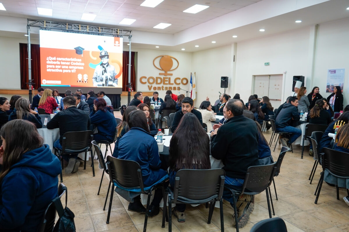 Codelco Ventanas conmemoró el 8M junto a estudiantes de Quintero y Puchuncaví