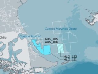 la noruega Equinor comienza la exploración sísmica en tres bloques del sur del Mar Argentino
