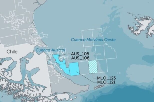 la noruega Equinor comienza la exploración sísmica en tres bloques del sur del Mar Argentino