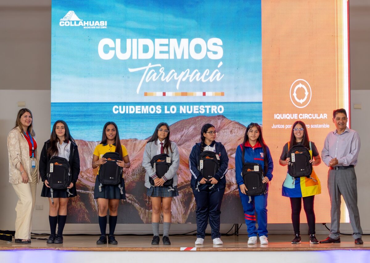 Collahuasi reconoció a 22 establecimientos escolares que participaron en la campaña “Reciclemos el Papel”
