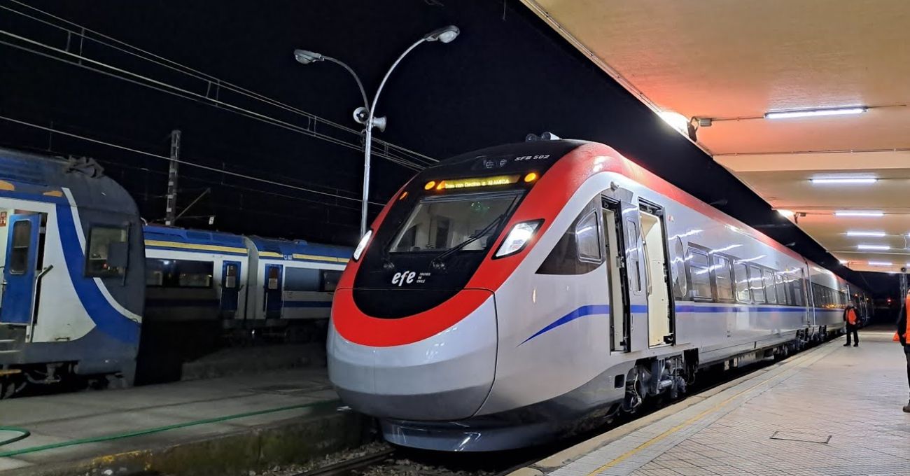 Inaugurado el tren más rápido de Sudamérica: horarios y tarifas Santiago-Chillán