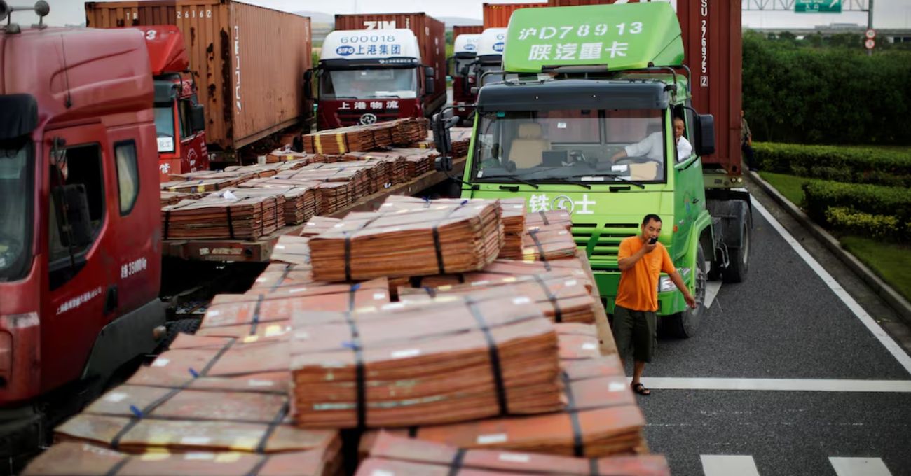 Rusia y China comercian nuevo cobre disfrazado de chatarra para evadir impuestos y sanciones